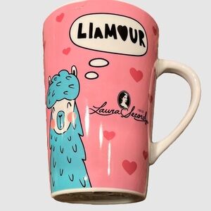 Pink Llama Llamour Love Mug 16 oz Capacity